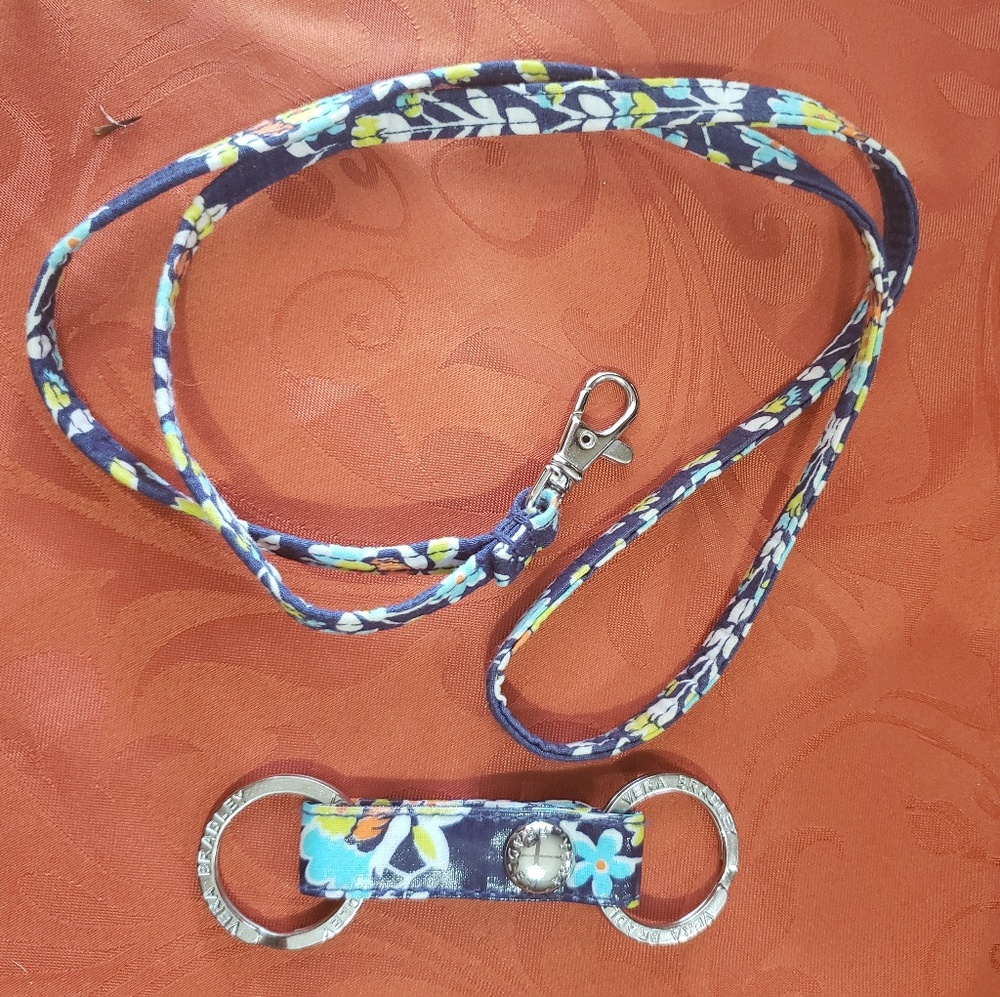 Vera Bradley Lanyard & Double Loop Keychain